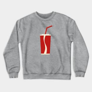 Red Softdrink Crewneck Sweatshirt